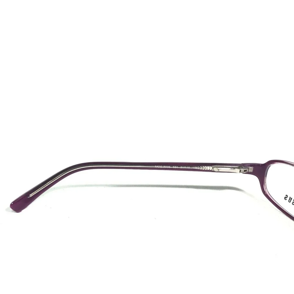 Versus by Versace Eyeglasses Frames MOD.8036 551 Clear Purple Oval 51-16-135